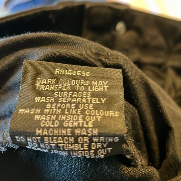 Universal Standard High Rise Flare Sava Jeans Women’s Size 6 Tall Stretch Black - Picture 10 of 10